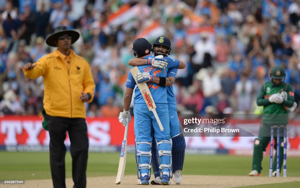 Bangladesh v India - ICC Champions Trophy Semi Final