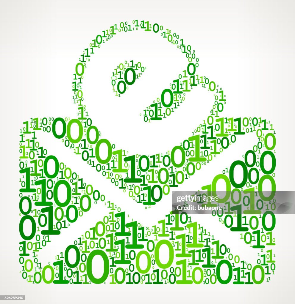 Electronic Mail Binary Code Zero One Vector Illustration High-Res ...
