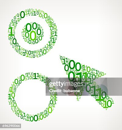 Check Bubble Binary Code Zero One Vector Illustration Check Bubble Binary Code Zero One Vector Illustration