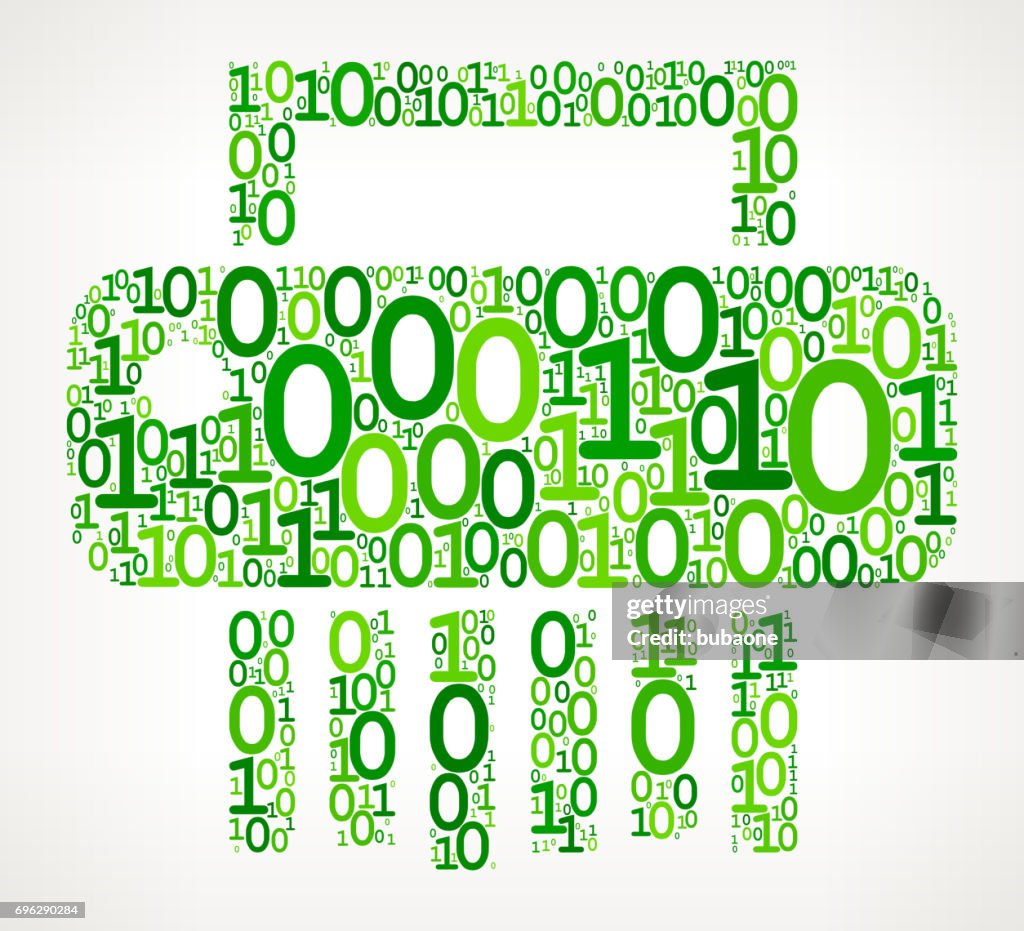 Brush Binary Code Zero One Vector Illustration High-Res Vector Graphic ...