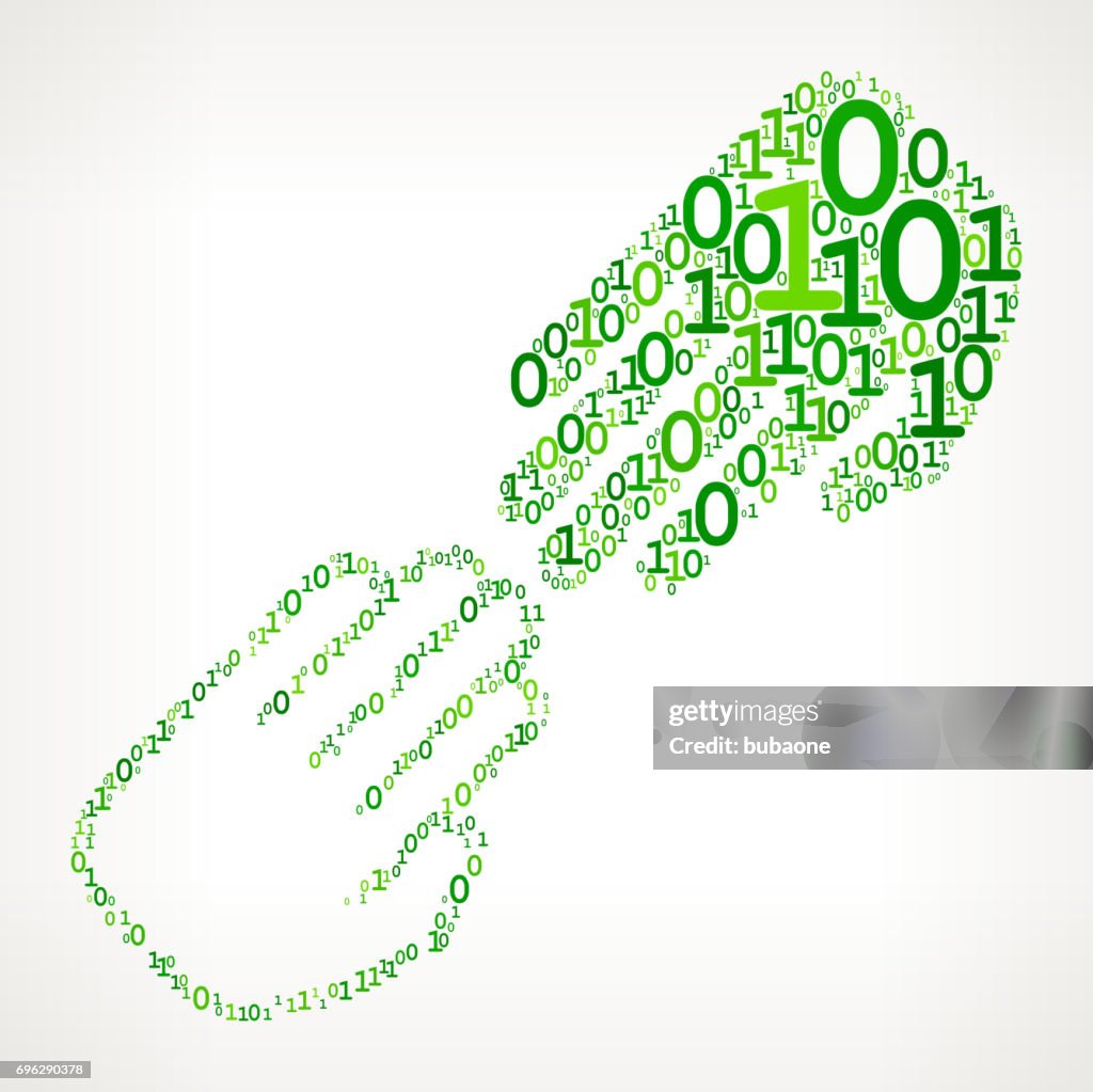 Black And White Hands Touching Binary Code Zero One Vector Illustration ...