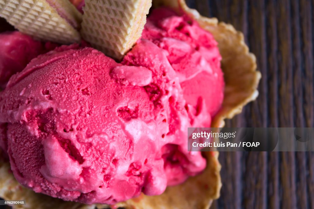 Delicious ice cream