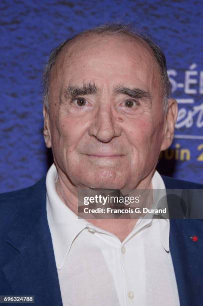 Claude Brasseur attends the 6th Champs Elysees Film Festival : Opening Ceremony in Paris on June 15, 2017 in Paris, France.