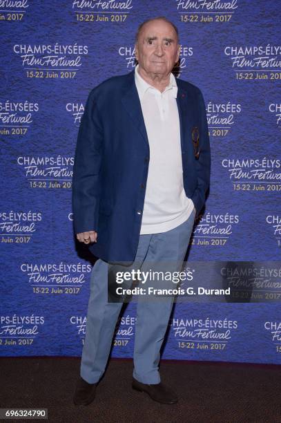 Claude Brasseur attends the 6th Champs Elysees Film Festival : Opening Ceremony in Paris on June 15, 2017 in Paris, France.