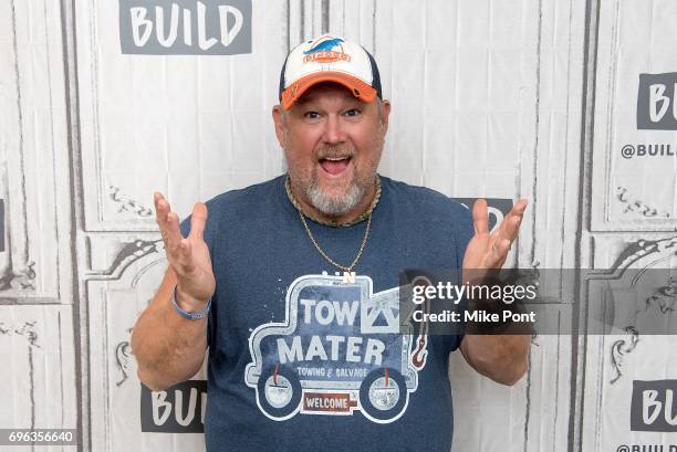 Larry the Cable Guy visits Build Series to discuss "Cars 3" at Build Studio on June 15, 2017 in New York City.