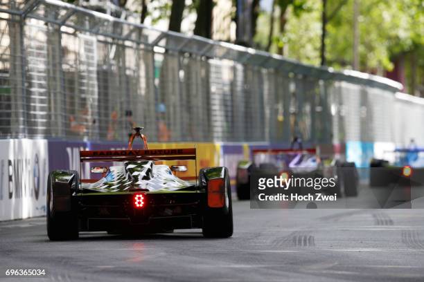 Loic Duval of France during the Formula-E Championship 2017 on May 20, 2017 in Paris, France.