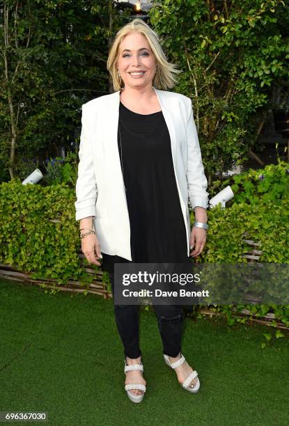 Brix Smith attends Microsoft's Surface Garden Sessions at The Gardening Society on June 15, 2017 in London, England.