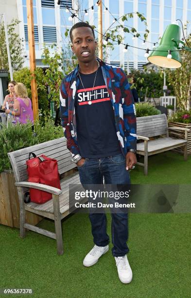 Jamal Edwards attends Microsoft's Surface Garden Sessions at The Gardening Society on June 15, 2017 in London, England.