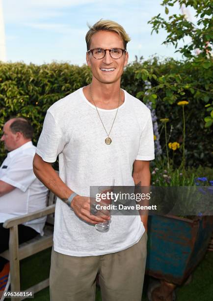 Oliver Proudlock attends Microsoft's Surface Garden Sessions at The Gardening Society on June 15, 2017 in London, England.