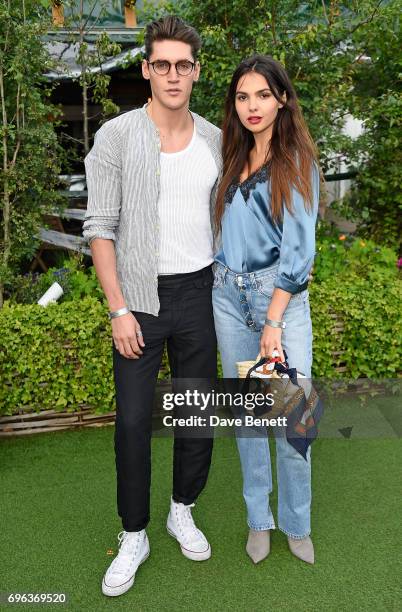 And Doina Ciobanu attend Microsoft's Surface Garden Sessions at The Gardening Society on June 15, 2017 in London, England.