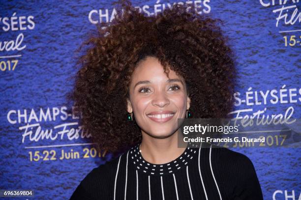 Stefi Celma attends the 6th Champs Elysees Film Festival : Opening Ceremony in Paris on June 15, 2017 in Paris, France.