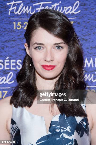 Sarah Barzyk attends the 6th Champs Elysees Film Festival : Opening Ceremony in Paris on June 15, 2017 in Paris, France.