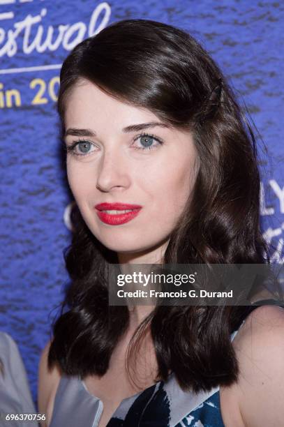 Sarah Barzyk attends the 6th Champs Elysees Film Festival : Opening Ceremony in Paris on June 15, 2017 in Paris, France.