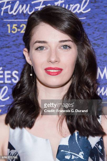 Sarah Barzyk attends the 6th Champs Elysees Film Festival : Opening Ceremony in Paris on June 15, 2017 in Paris, France.