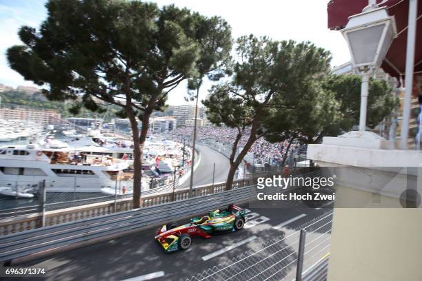 Daniel Abt of Germany during the Formula-E Championship 2017 on May 13, 2017 in Monte Carlo, Monaco.