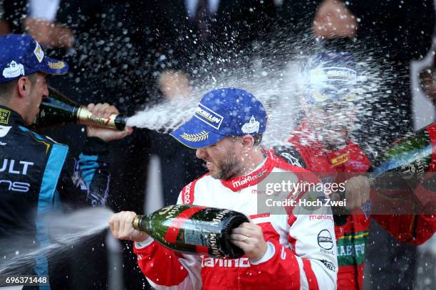 Nick Heidfeld of Germany during the Formula-E Championship 2017 on May 13, 2017 in Monte Carlo, Monaco.