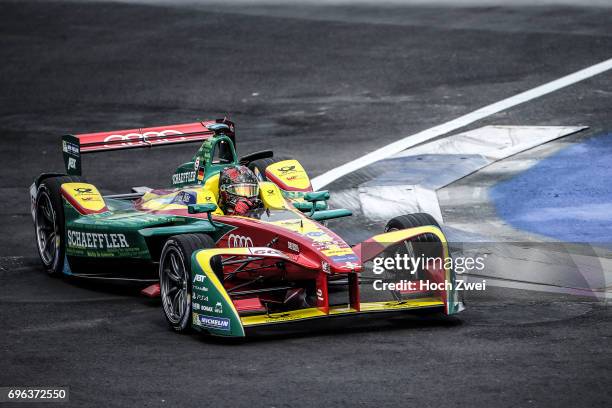 Daniel Abt of Germany during the Formula-E Championship 2017 on April 1, 2017 in Mexico City, Mexico.