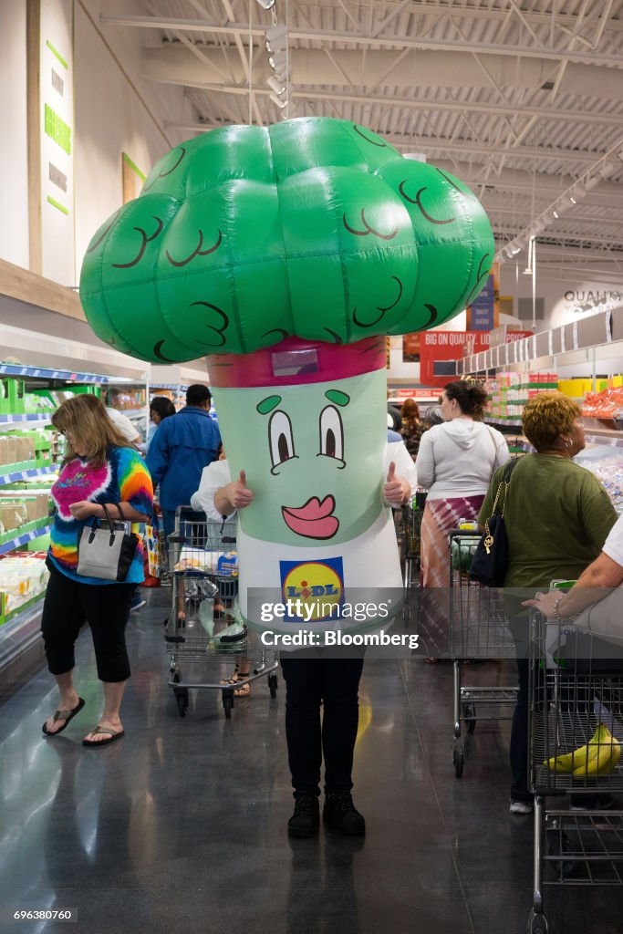 Inside The Grand Opening Of A Lidl Ltd. Grocery Store