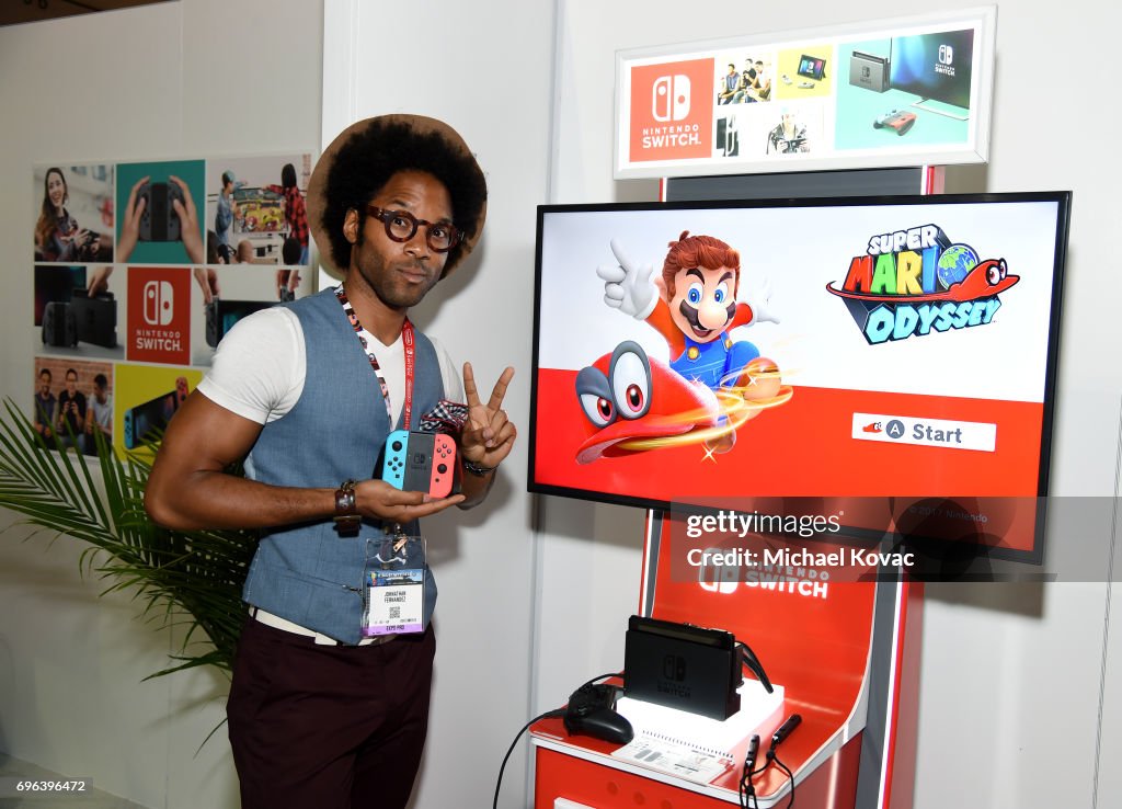 Nintendo Hosts Celebrities At 2017 E3 Gaming Convention