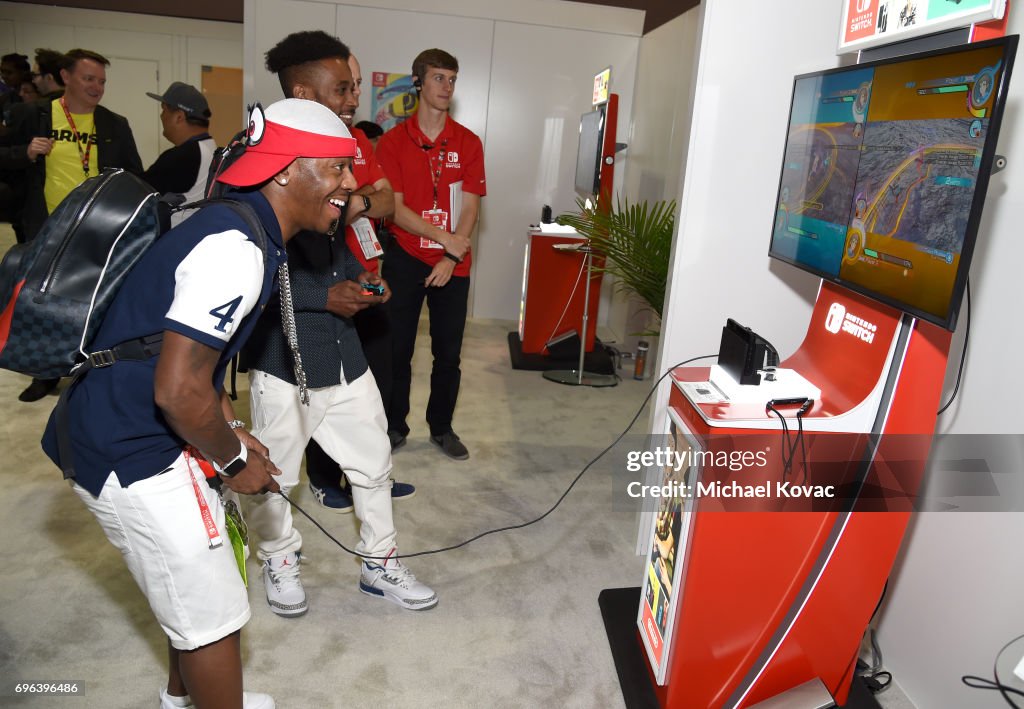 Nintendo Hosts Celebrities At 2017 E3 Gaming Convention