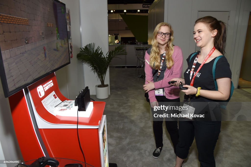 Nintendo Hosts Celebrities At 2017 E3 Gaming Convention
