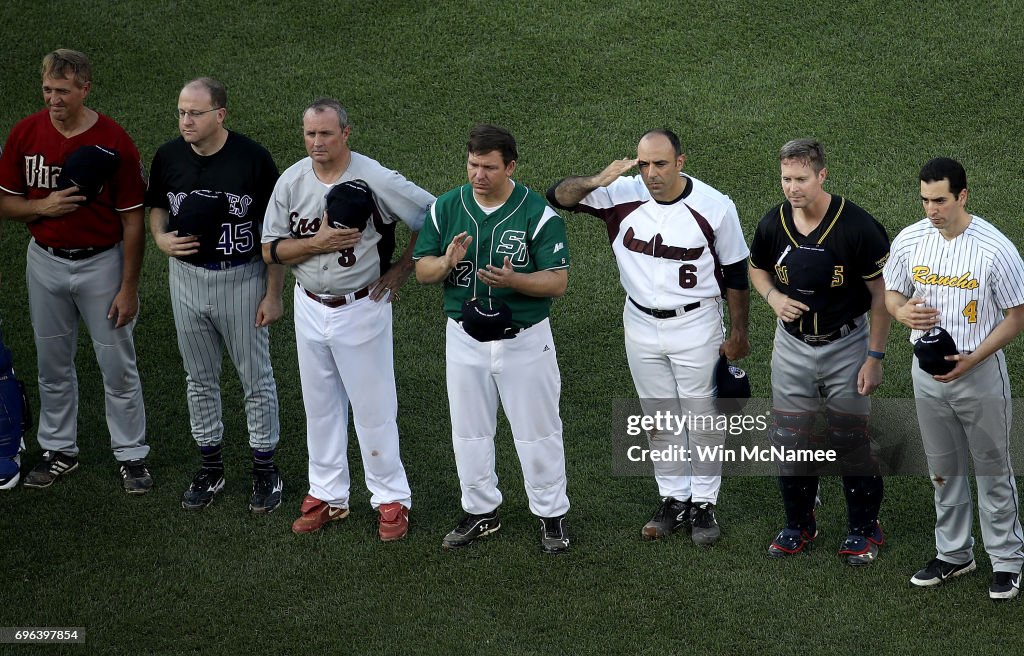 Lawmakers Play In Congressional Baseball Game One Day After Shooting Incident