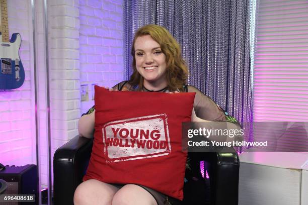 Shannon Purser visits the Young Hollywood Studio on June 15, 2017 in Los Angeles, California.