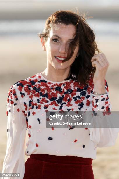 Actress Aure Atika attends jury photocall during the 2nd day of 31st Cabourg Film Festival on June 15, 2017 in Cabourg, France.