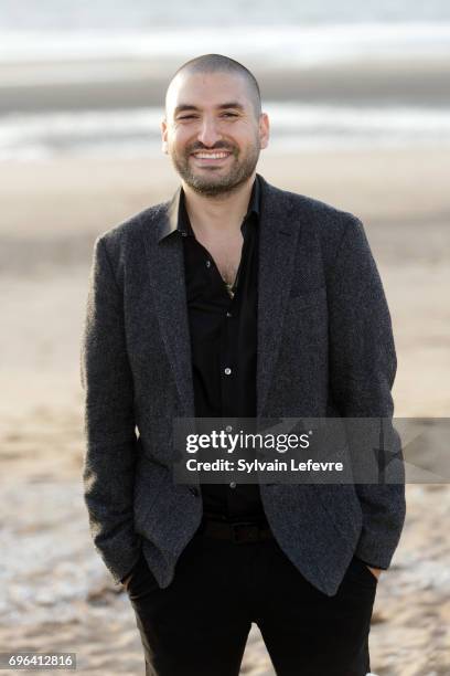 Musician Ibrahim Maalouf attends jury photocall during the 2nd day of 31st Cabourg Film Festival on June 15, 2017 in Cabourg, France.