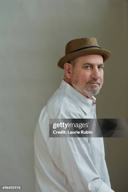 portrait of middle aged man in a porkpie hat - sombrero porkpie fotografías e imágenes de stock
