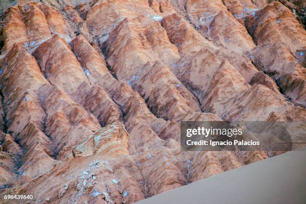 valle de la muerte at sunset, atacama desert - valle de la muerte 個照片及圖片檔