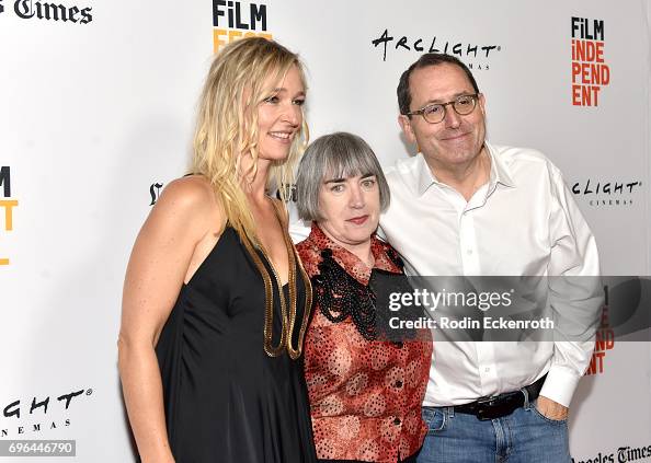 Actor Kari Matchett, director Aisling Walsh and guest attend the