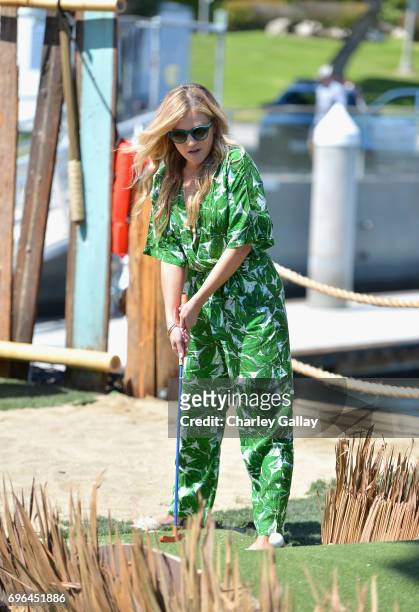 Actor Jessica Lowe at the "Wrecked" Press Influencer Event on June 15, 2017 in Marina del Rey, California. 27092_001