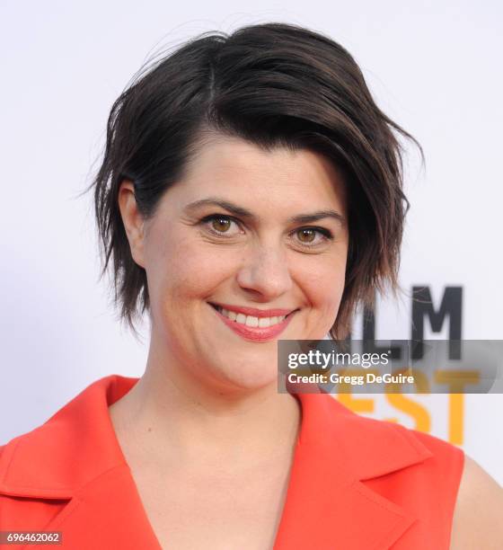 Rebekka Johnson arrives at the 2017 Los Angeles Film Festival - Premiere Of "Becks" at Arclight Cinemas Culver City on June 15, 2017 in Culver City,...