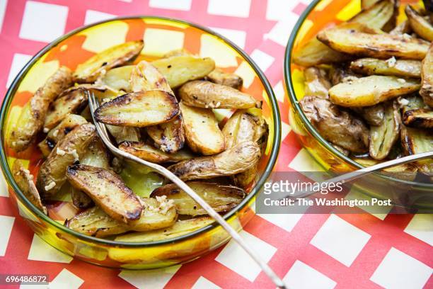 May 13: Grilled Fingerling Potatoes.