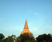 PHRA PRATHOM JEDI, The biggest Pagoda in Thailand,