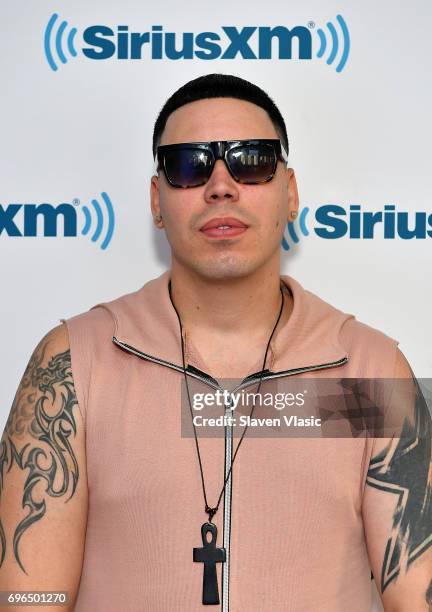 Musician Jose El Pillo visits SiriusXM Studios on June 15, 2017 in New York City.