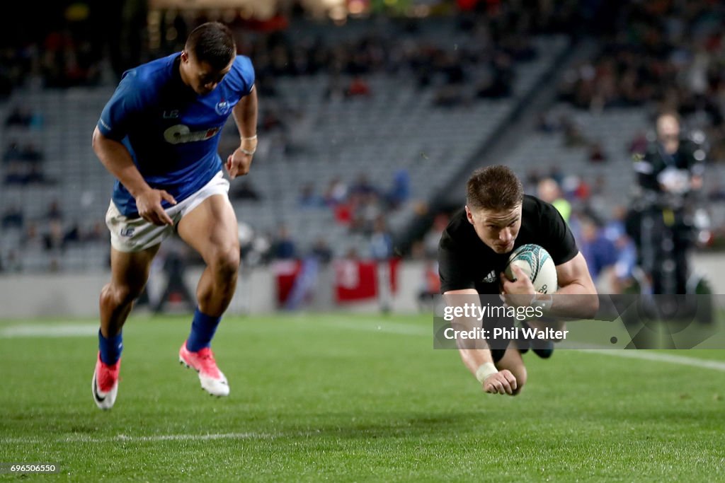 New Zealand v Samoa