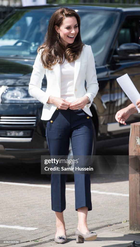 The Duchess Of Cambridge Attends The 1851 Trust Roadshow