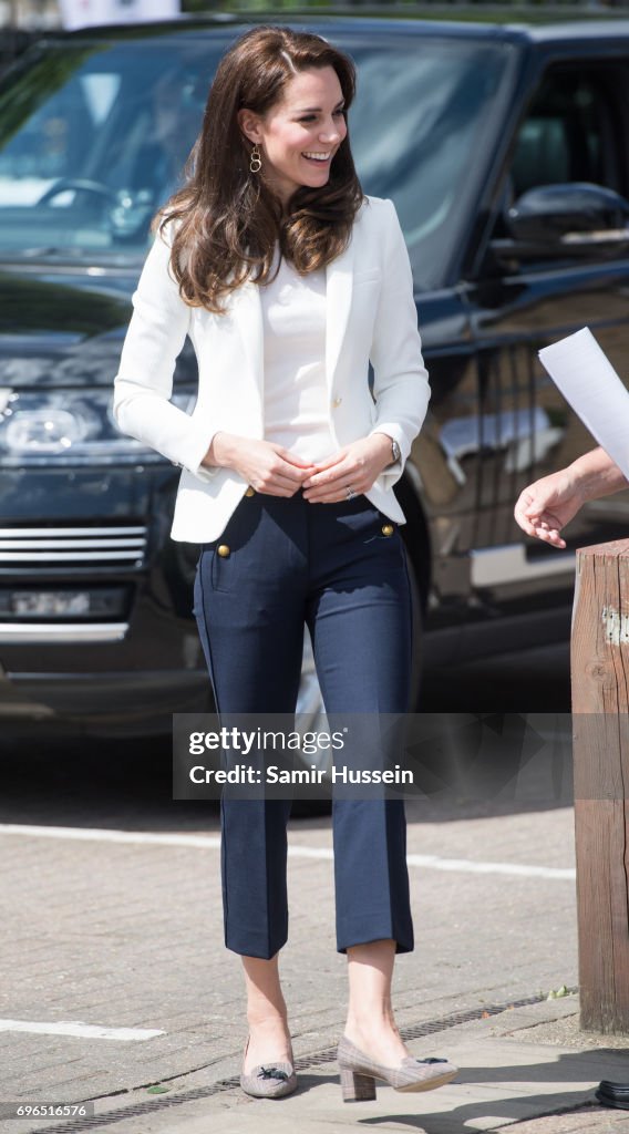 The Duchess Of Cambridge Attends The 1851 Trust Roadshow