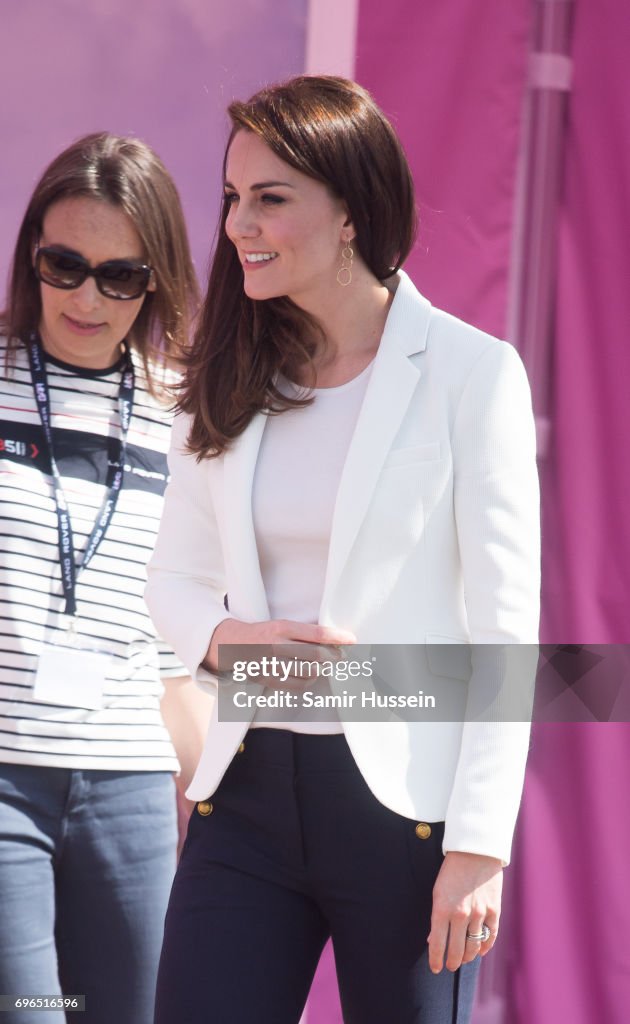 The Duchess Of Cambridge Attends The 1851 Trust Roadshow