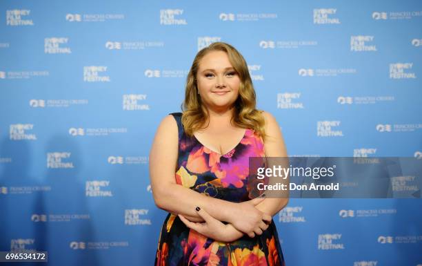 Danielle Macdonald arrives ahead of the Patti Cake$ Australian Premiere during the Sydney Film Festival at State Theatre on June 16, 2017 in Sydney,...