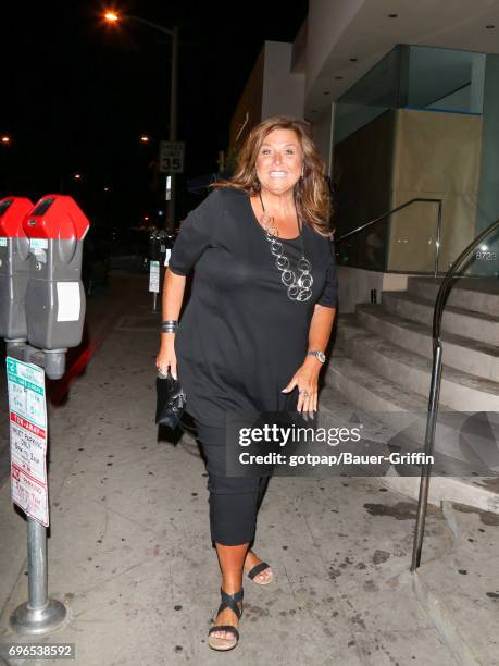 Abby Lee Miller is seen on June 15, 2017 in Los Angeles, California.