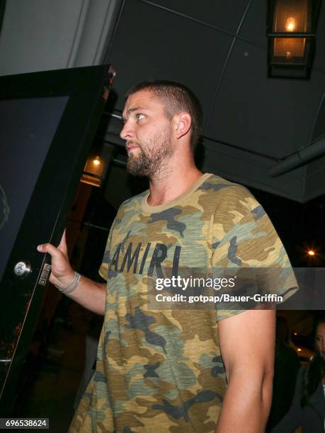 Chandler Parsons is seen on June 15, 2017 in Los Angeles, California.