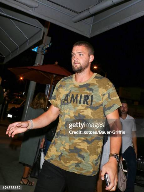 Chandler Parsons is seen on June 15, 2017 in Los Angeles, California.