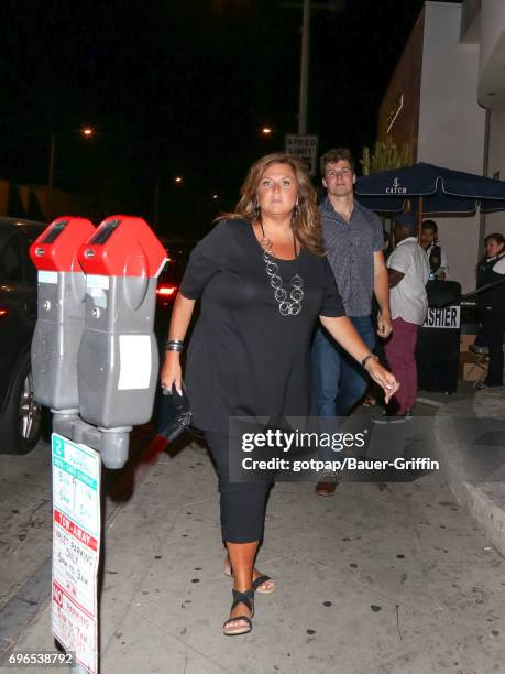 Abby Lee Miller is seen on June 15, 2017 in Los Angeles, California.