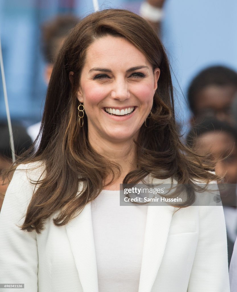 The Duchess Of Cambridge Attends The 1851 Trust Roadshow