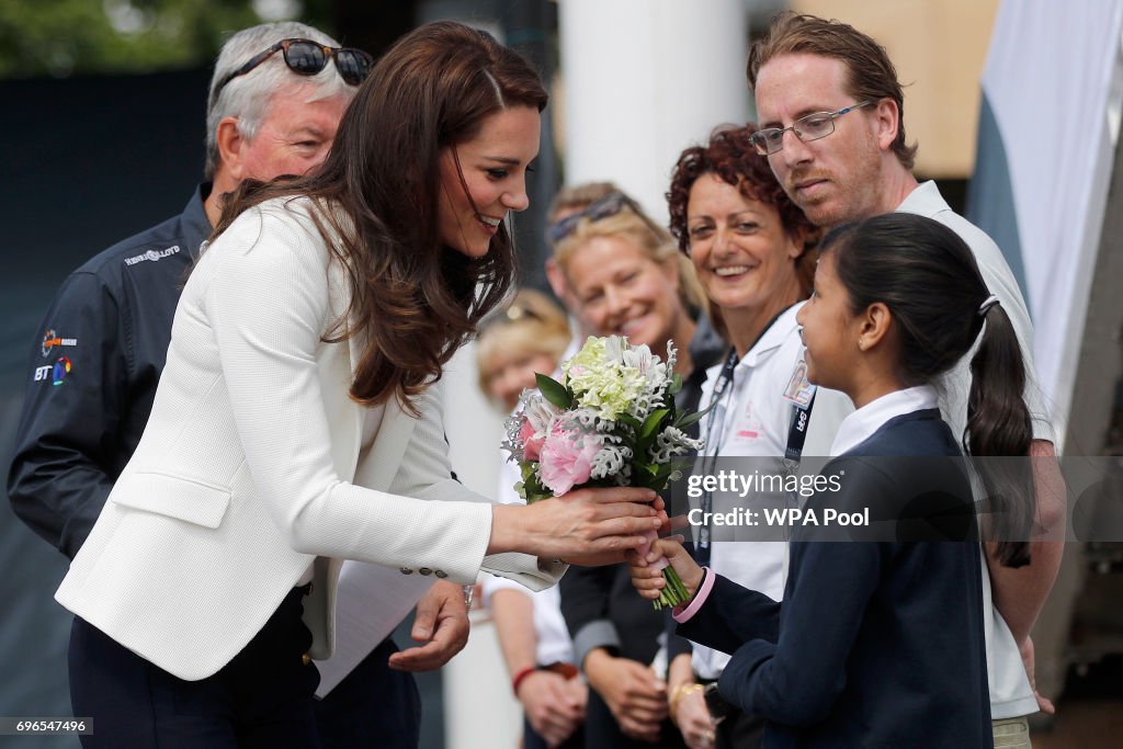 The Duchess Of Cambridge Attends The 1851 Trust Roadshow
