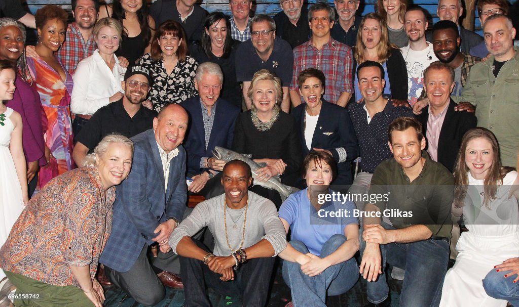 Celebrities Visit Broadway - June 15, 2017