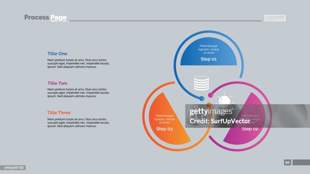 Three Points Slide Template High-Res Vector Graphic - Getty Images